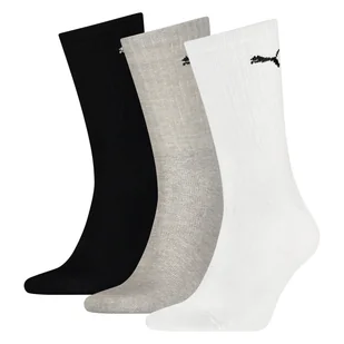 Skarpety wysokie PUMA PUMA CREW SOCK LIGHT 3P 90794003 – Wielokolorowy - Skarpetki męskie - miniaturka - grafika 1