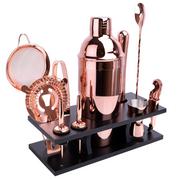 Zestaw barmański shaker do drinków COVENTRY rose gold