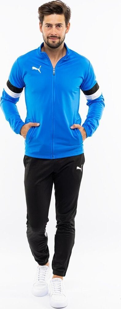 Puma Dres męski Puma Team Rise niebiesko-czarny 658653 02 XL