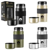 Termosy - Termos obiadowy ze stali nierdzewnej 4FIZJO 1l, różne kolory - miniaturka - grafika 1