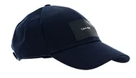 Czapki damskie - Calvin Klein Męska czapka Ck Patch Bb, Ck Navy, Rozmiar uniwersalny - miniaturka - grafika 1