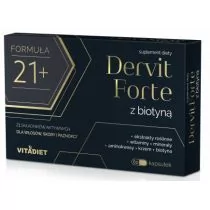 VITADIET VITADIET DERVIT FORTE Z BIOTYNĄ 60 KAPS. - Suplementy naturalne - miniaturka - grafika 1