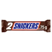 Batoniki - MARS Baton Snickers z nugatowym nadzieniem i orzeszkami ziemnymi w karmelu i czekoladzie 75 g (2 sztuki) - miniaturka - grafika 1