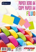 Szkolne artykuły papiernicze - Inter-druk Papier ksero A4 100 kartek 5 kolorów Fluo - miniaturka - grafika 1