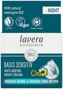 Kremy do twarzy - Lavera Basis Sensitiv  Q10 Night Cream 50 ml - krem do twarzy 50 ml - miniaturka - grafika 1
