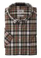 Koszule męskie - camel active Koszula męska, Zielony Liść, M - miniaturka - grafika 1