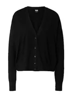 Swetry damskie - Urban Classics Damski kardigan damski Ecovero Oversized, czarny, S - miniaturka - grafika 1