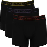 Majtki męskie - Emporio Armani bokserki "3 Pack" - 1114733-F717 - Czarny- Rozmiar: M(EU) - miniaturka - grafika 1