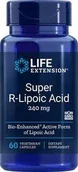 Suplementy naturalne - Life Extension Super R-Lipoic Acid R-ALA (60 kaps.) - miniaturka - grafika 1