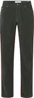 Spodenki męskie - BRAX Męskie spodnie sztruksowe w stylu Cadiz Evolution Tt z pięcioma kieszeniami, zielony (Pine 34), 35W / 32L - miniaturka - grafika 1