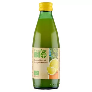 Carrefour Bio Ekologiczny sok cytrynowy 25 cl - Soki i napoje niegazowane - miniaturka - grafika 1