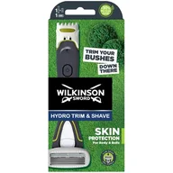 Maszynki do golenia i wkłady - WILKINSON SWORD HYDRO TRIM & SHAVE MASZYNKA DO GOLENIA DLA MĘŻCZYZN - miniaturka - grafika 1