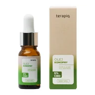 Olejki do ciała i włosów - TERAPIQ Terapiq CBD Olej konopny 5% 10ml - miniaturka - grafika 1