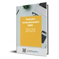 Pozostałe książki - Polityka rachunkowości 2023 z komentarzem do planu kont dla organizacji pozarządowych - miniaturka - grafika 1