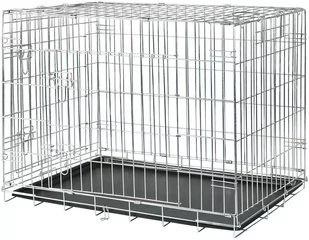 Trixie Friends on Tour Home Kennel, L - Dł. x szer. x wys.: 93 x 62 x 69 cm Dostawa GRATIS! - Sprzęt podróżny i transportery dla psów - miniaturka - grafika 1