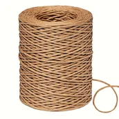 Rękodzieło - TEMU 1.5mm/2mm drut z papieru , łatwy do cięcia sznur do wiązania kwiatów, odpowiedni do rękodzieła artystycznego DIY i dekoracji ślubnych - miniaturka - grafika 1