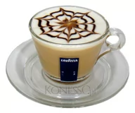 Filiżanki - Filiżanka szklana do kawy Cappuccino 160ml - LAVAZZA - miniaturka - grafika 1