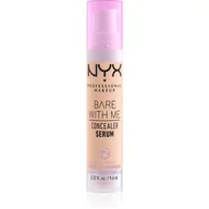 Korektory do twarzy - NYX Professional Makeup Bare With Me Concealer Serum- Rich Vanilla 03 9.6 ml - miniaturka - grafika 1