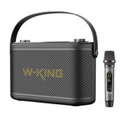 Głośniki i kolumny - Głośnik bezprzewodowy Bluetooth W-KING H10 S 80W (czarny) - miniaturka - grafika 1