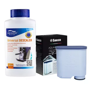 Zestaw Philips - Filtr Philips Aquaclean CA6903, Uniwersalny Odkamieniacz 250ml - Akcesoria i części do ekspresów do kawy - miniaturka - grafika 1