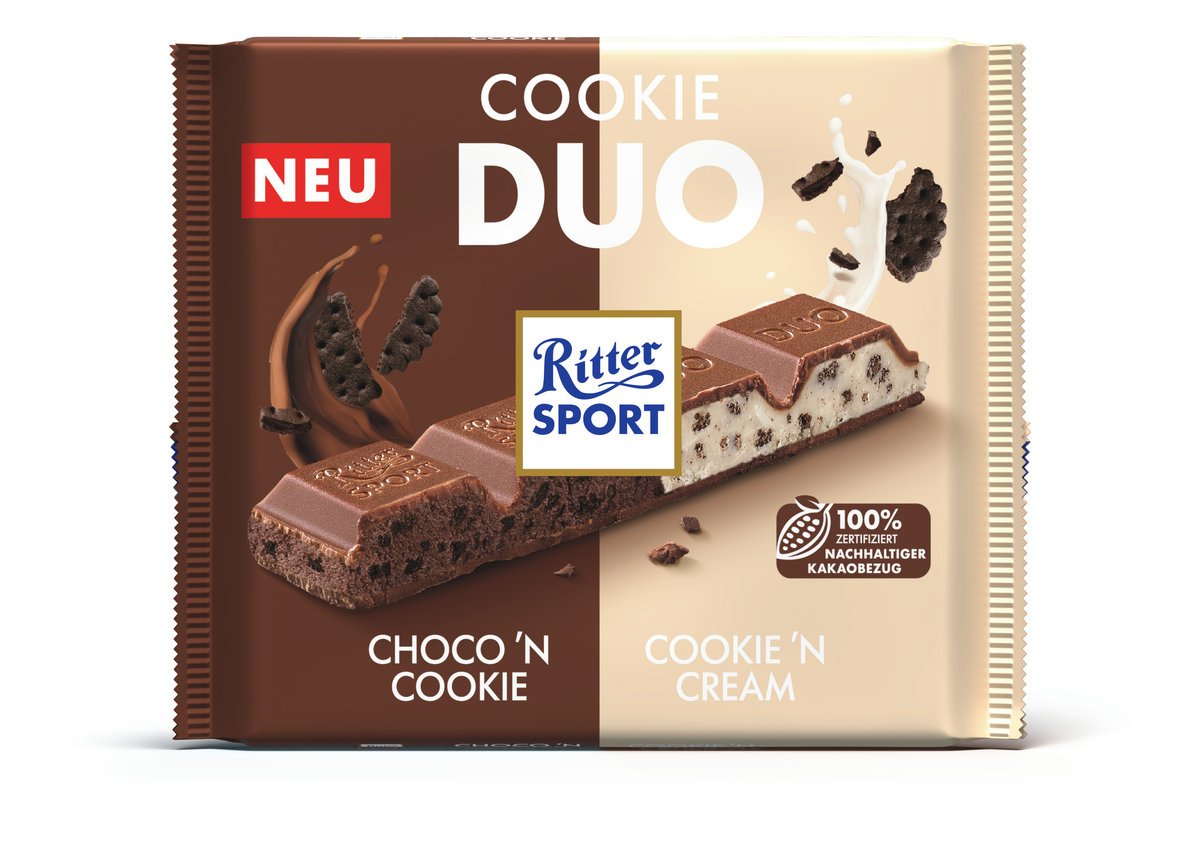 Ritter Sport DUO Cookie 218g