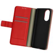 Etui i futerały do telefonów - Etui Folio Honor 50 i Huawei Nova 9 Clapet Wallet Video Stand czerwone - miniaturka - grafika 1