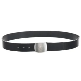 Pasek Leather Clamp Buckle 38mm Black K50K512606 BEH (CK588-a) Calvin Klein - Paski - miniaturka - grafika 1