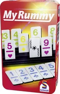 Gry planszowe - Schmidt Spiele Spiele, gra strategiczna Rummy, wersja podróżna - miniaturka - grafika 1