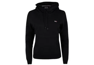 Tommy  Hilfiger Bluza Damska Tjw Regular Fleece Hoodie Black Dw0Dw09228 Bds Xxs - Bluzy damskie - miniaturka - grafika 1