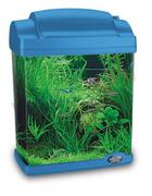 Akwaria i zestawy akwarystyczne - Akwarium akrylowe 4,8l HAILEA FC200 LED niebieskie+ filtr - miniaturka - grafika 1