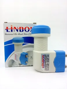 Konwerter twin linbox lnb model 2152 - Inne akcesoria audio-wideo - miniaturka - grafika 1