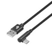 Kable komputerowe i do monitorów - TB kabel USB Typ C 1,5m kątowy - miniaturka - grafika 1