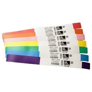 Zebra Z-Band Fun Fioletowy Samoprzylepne etykiety do drukowania 10012713-7K - Etykiety do drukarek - miniaturka - grafika 1