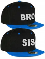 Czapki i chusty sportowe męskie - Zestaw Czapka Dla Dziecka HAFT SIS BRO 4-14 Lat - miniaturka - grafika 1