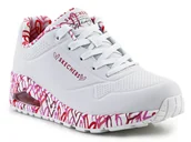 Sneakersy damskie - Skechers UNO-LOVING LOVE 155506-WRPK - miniaturka - grafika 1