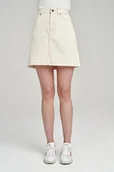 Spódnice - LEE SEASONAL SKIRT DAMSKA SPÓDNICA MINI OFF WHITE L38ACXFR 112108133 - Lee - miniaturka - grafika 1