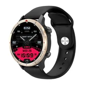 Smartwatch - Tracer GP-Navi BK, wodoodporny, czarny - miniaturka - grafika 1