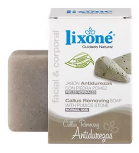 Mydło pumeksowe Lixone Callus Removing Soap With Pumice Stone 125 g (8411905008602) - Mydła - miniaturka - grafika 1