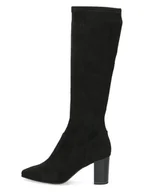 Kozaki damskie - Caprice Kozaki w kolorze czarnym - miniaturka - grafika 1