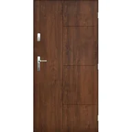 Drzwi zewnętrzne - Drzwi zewnętrzne LUNA Orzech 90 prawe - miniaturka - grafika 1