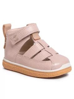 Buty dla dziewczynek - Ecco Sandały Crepetray Mini 75345101118 Różowy - grafika 1