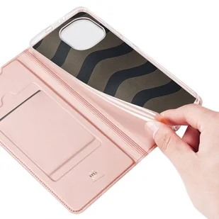 Dux Ducis Skin Pro kabura etui pokrowiec z klapką Xiaomi Mi 11 różowy - Etui i futerały do telefonów - miniaturka - grafika 8