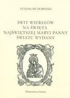 Poezja - Świt wierszów na święta Najświętszej Maryi Panny. Światu wydany - miniaturka - grafika 1