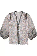 Bluzki damskie - Garcia Damska bluzka z długim rękawem, off white, XL, Off White, XL - miniaturka - grafika 1