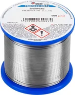 Akcesoria do lutowania - Cynel Cyna 1.2mm/500g Sn60Pb40 CYNEL - miniaturka - grafika 1