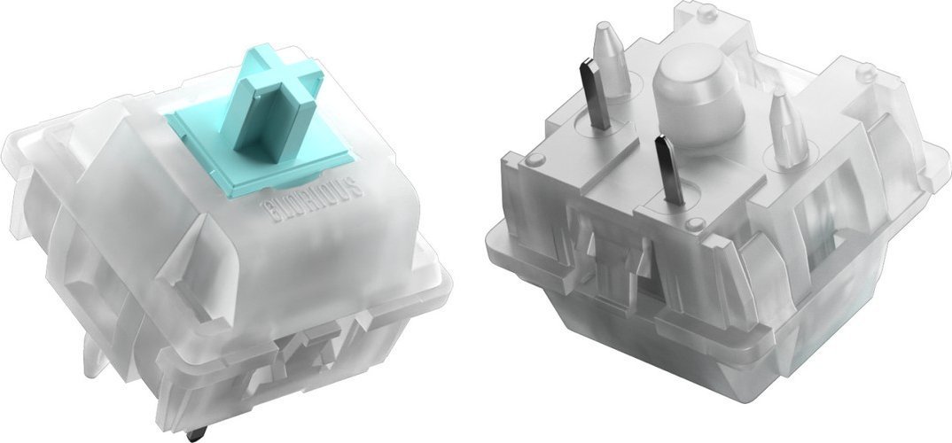 Glorious Glorious Lynx Silent Switches, mechanisch, 5-Pin, linear, MX-Stem, 40g - lubed, 36 Stück