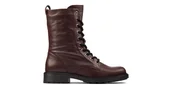 Botki damskie - Clarks Orinoco2 Style Botki bordowe skórzane 41 - miniaturka - grafika 1