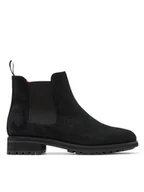 Botki męskie - Polo Ralph Lauren Sztyblety 812913541001 Czarny - miniaturka - grafika 1