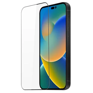 Dux Ducis 10D Tempered Glass wytrzymałe szkło hartowane 9H na cały ekran z ramką iPhone 14 Pro czarny (case friendly) - Szkła hartowane na telefon - miniaturka - grafika 1