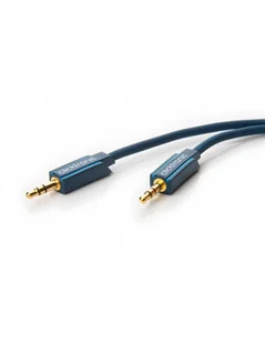 ClickTronic Kabel audio Jack 70477 [1x Złącze męskie jack 3 5 mm 1x Złącze męskie jack 3 5 mm] 1.50 m niebieski - Kable - miniaturka - grafika 1